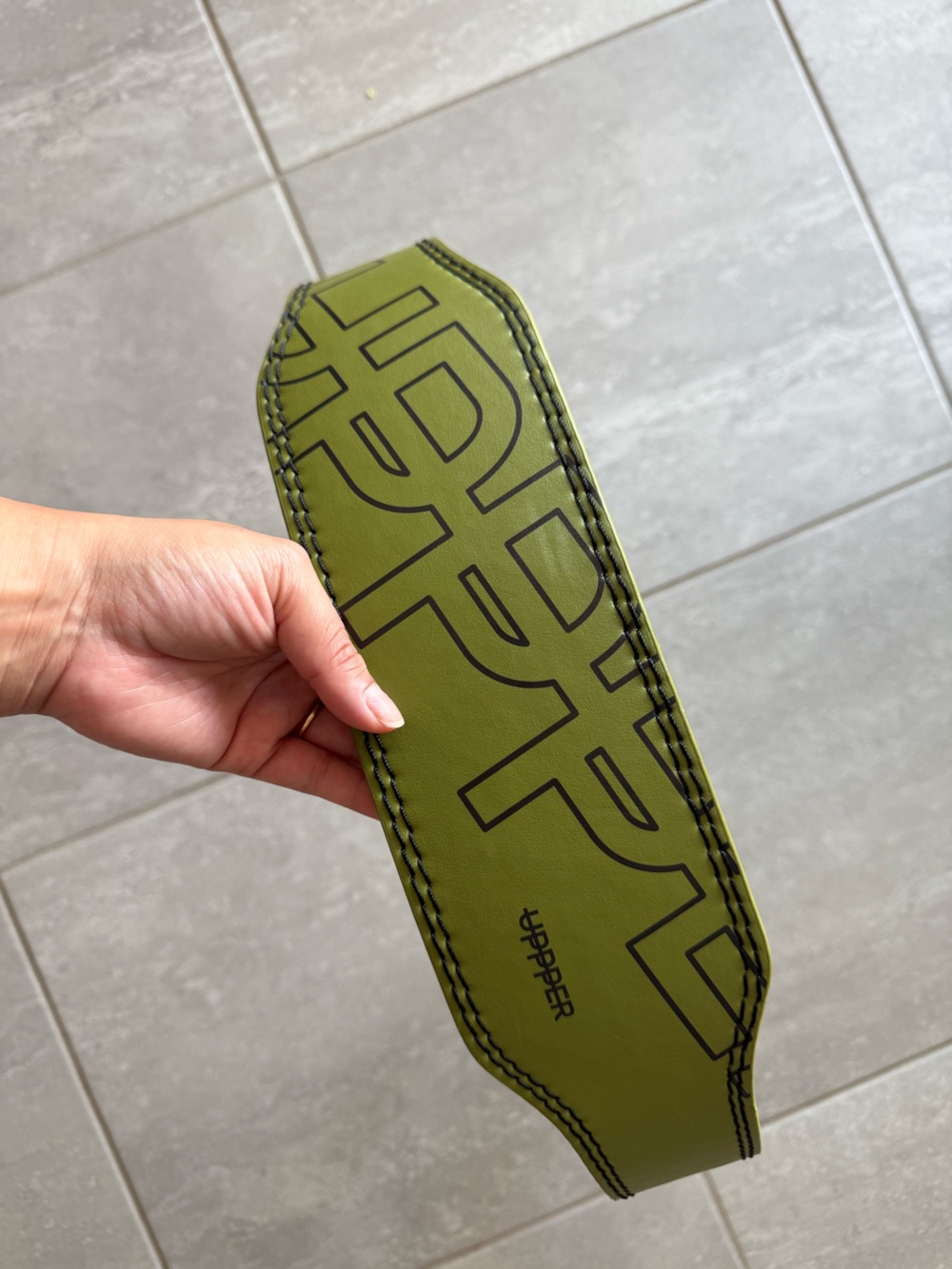 Olive Green Uppper Weight Lifting Belt